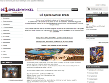 Tablet Screenshot of despellenwinkelbreda.nl